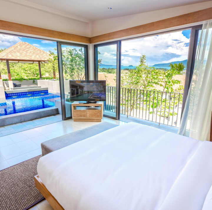 4 Bedroom Private Pool Villa with Partial Seaview | casabay seaview 4 bedroom villa phuket